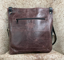 Load image into Gallery viewer, Crossbody - Plum Leather