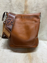 Load image into Gallery viewer, Tri-Color Hair-on-Hide with Rustic Embossed Brands