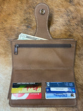 Load image into Gallery viewer, Hand Tooled Leather Clutch Wallet