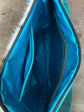 Load image into Gallery viewer, Conceal Carry - Salt and Pepper Hair-on-Hide w/ Floral Embossed Leather