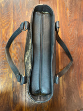 Load image into Gallery viewer, Urban Tote - Black & Tan Brindle Hair-on-Hide