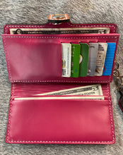 Load image into Gallery viewer, Hand Tooled Scissor Tail/Indian Paint Brush Wallet