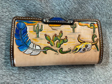 Load image into Gallery viewer, Hand Tooled Desert Wallet