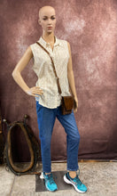 Load image into Gallery viewer, Cell Phone Purse - Brown Crinkled Leather w/ Brown Hair-on-Hide