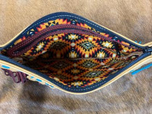 Load image into Gallery viewer, Southwest Leather Wristlet
