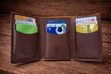 Load image into Gallery viewer, Tri-fold Ostrich Wallet
