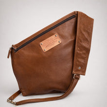 Load image into Gallery viewer, Sling Backpack - Tri-Color Hair-on-Hide
