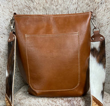 Load image into Gallery viewer, Designer Brands and Hair-on0Hide Tri-Color Crossbody
