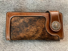 Load image into Gallery viewer, Hair-on-Hide Leather Wallet
