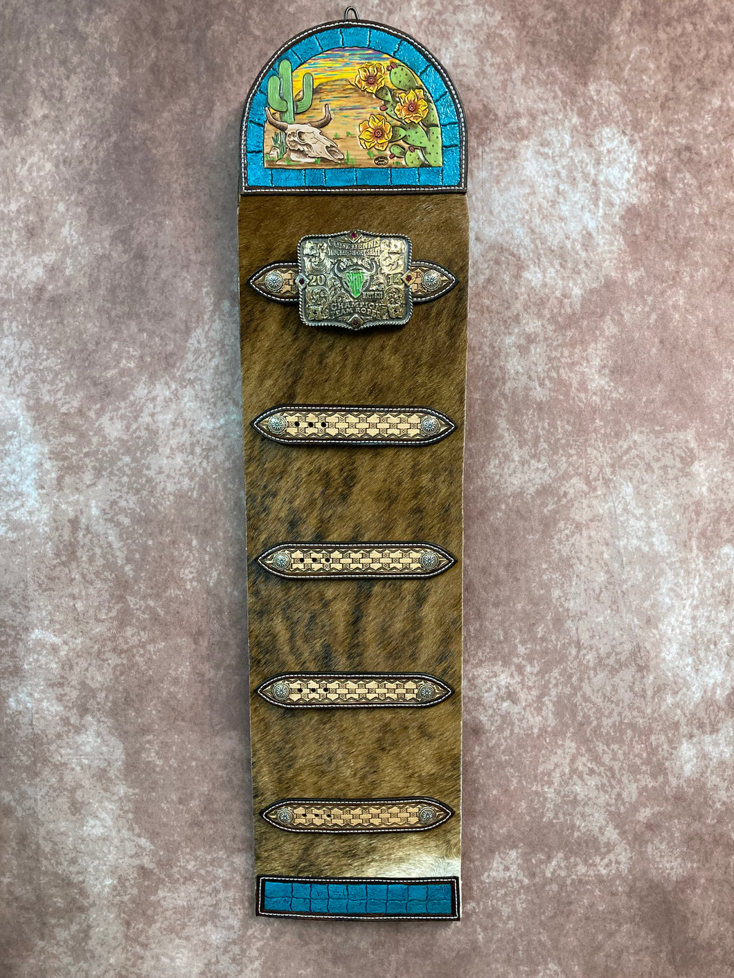 Desert Trophy Buckle Display