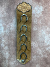 Load image into Gallery viewer, Western Tooled Leather Trophy Buckle Display

