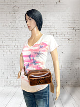 Load image into Gallery viewer, Crossbody/Fanny Pack Set - Brand Embossed Leather
