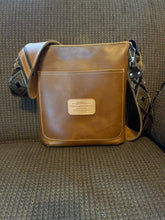Load image into Gallery viewer, Unique Crossbody with Hair-on-hide with 21 Brand and Aztec Embossed Print
