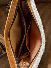 Load image into Gallery viewer, Unique Crossbody with Hair-on-hide with 21 Brand and Aztec Embossed Print
