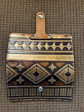 Load image into Gallery viewer, Unique Crossbody with Hair-on-hide with 21 Brand and Aztec Embossed Print

