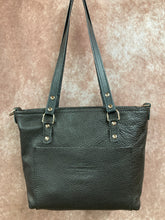 Load image into Gallery viewer, Mini Tote - Black Leather
