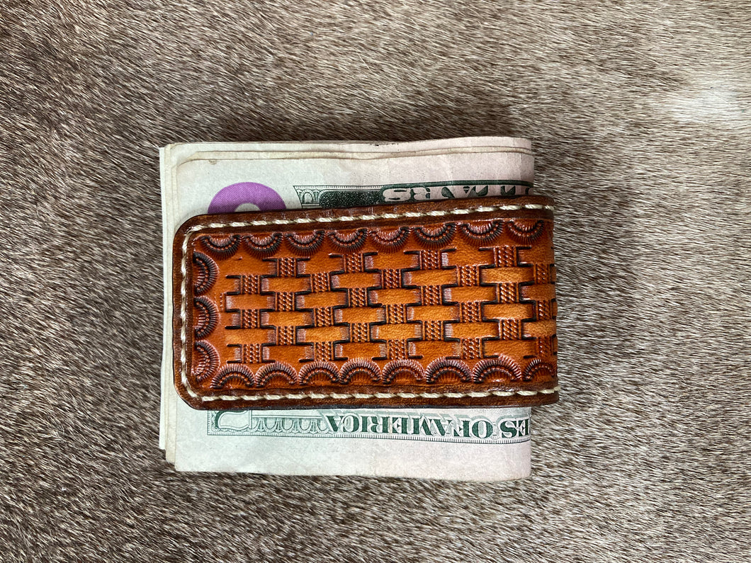Money Clip - Hand Tooled