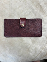 Load image into Gallery viewer, Designer Rustic Red Crossbody with Hair-on-Hide Cross
