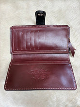 Load image into Gallery viewer, Designer Rustic Red Crossbody with Hair-on-Hide Cross
