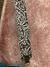Load image into Gallery viewer, Crossbody -Black and White Spotted Hair-on-Hide
