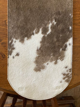 Load image into Gallery viewer, Table Runner 6&#39; x 12&quot; - Brown Hair-on-Hide w/Mossy Oak and Antlers
