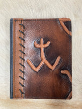 Load image into Gallery viewer, 3" x 5" Brand Embossed Leather Notebook
