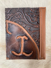 Load image into Gallery viewer, 3" x 5" Brown Embossed Western Floral and  Notebook
