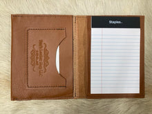Load image into Gallery viewer, 3" x 5" Brown Embossed Western Floral and  Notebook
