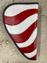 Load image into Gallery viewer, Large American Flag-Inspired Hand Tooled Pistol Case
