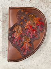 Load image into Gallery viewer, Small Oak Leaf Tooled Pistol Case
