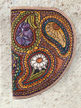 Load image into Gallery viewer, Small Paisley Hand Tooled Pistol Case

