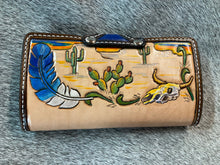 Load image into Gallery viewer, Hand Tooled Desert Wallet
